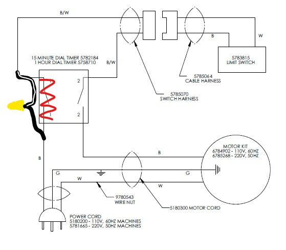 5400 MECHANICAL TIMER CONVERSION KIT