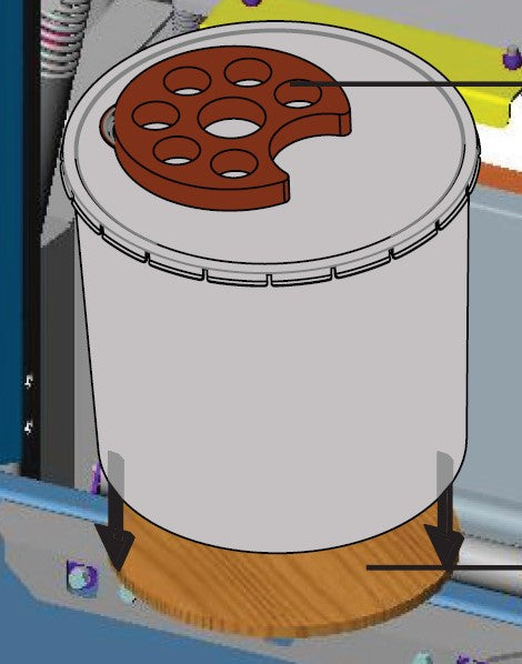 Wood disc