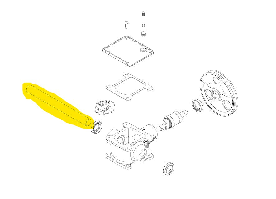 Agitation Shaft (dual can)