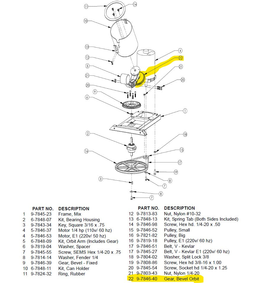 Orbit Gear (Small) 1015