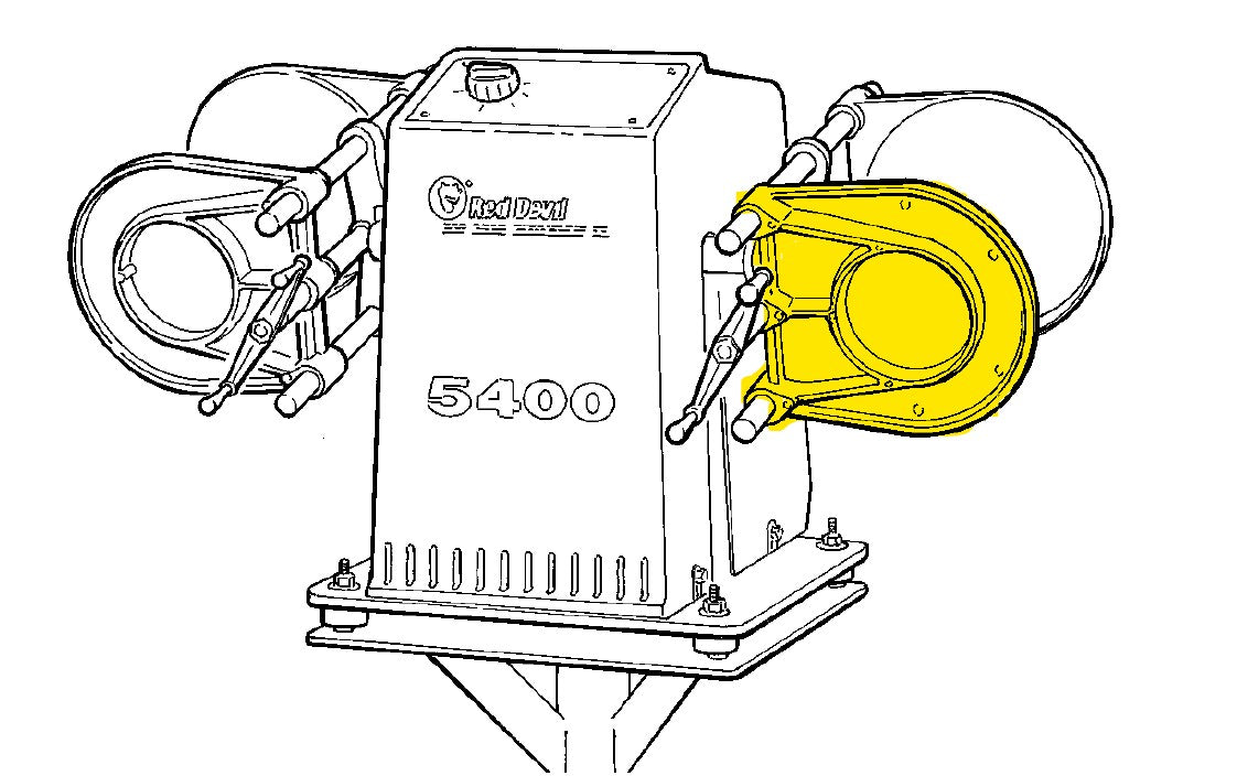 CLAMP JAW, RIGHT FRONT - 1400/5400