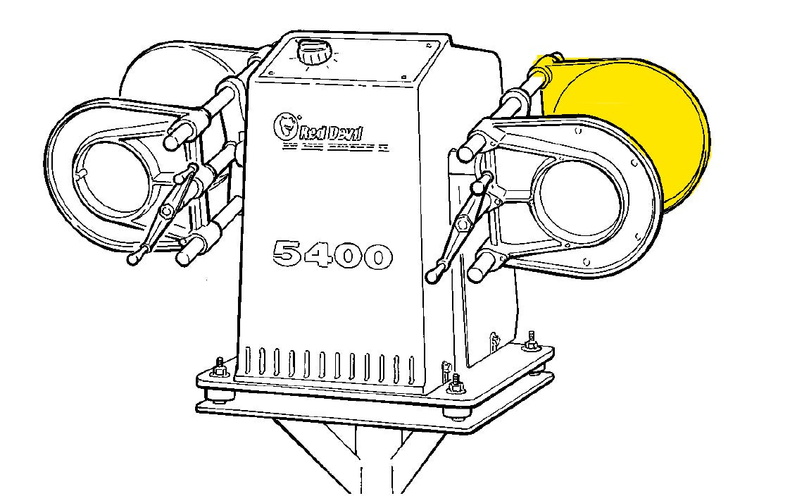 CLAMP JAW, RIGHT REAR - 1400/5400