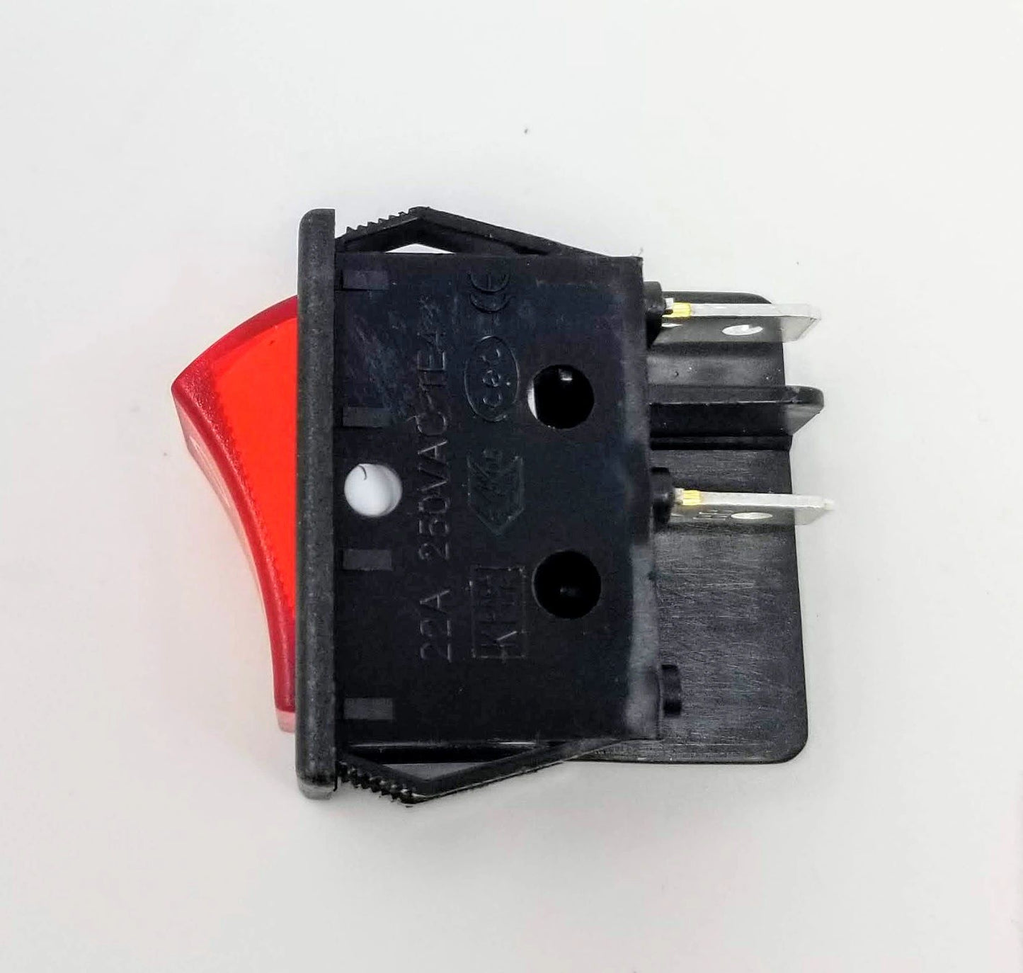 ON/OFF SWITCH, RED, 4 PRONG – Paint Shaker Parts LLC